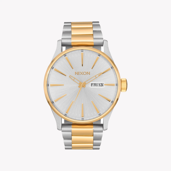 Nixon Women's Gold Stainless Steel Watch, White Dial | A356-1921 by i-watch