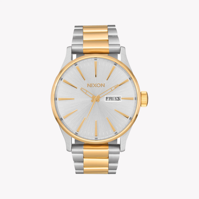 Nixon Women's Gold Stainless Steel Watch, White Dial | A356-1921 by i-watch