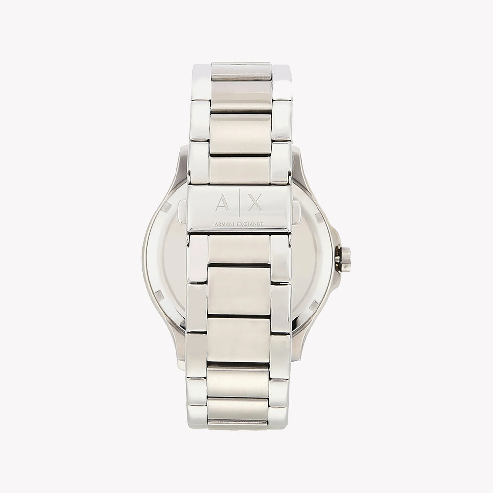ARMANI EXCHANGE AX2103 - MODERN STYLE & FUNCTIONALITY MEN'S WATCH WITH SILVER STAINLESS STEEL BAND & BLACK DIAL-i-Watch-3