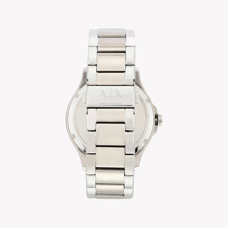 ARMANI EXCHANGE AX2103 - MODERN STYLE & FUNCTIONALITY MEN'S WATCH WITH SILVER STAINLESS STEEL BAND & BLACK DIAL-i-Watch-3