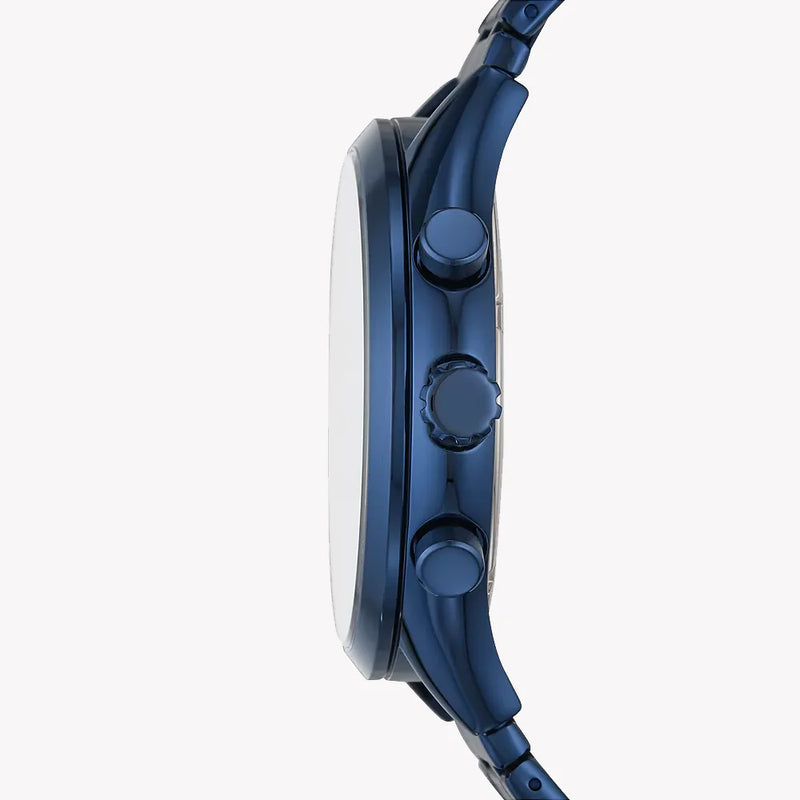 Fossil Men's Blue Stainless Steel Watch, Blue Dial | Bq2403 by i-watch