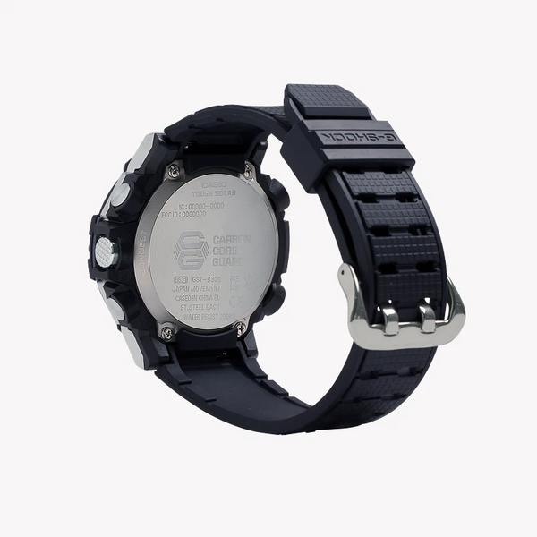 Casio G-Shock Gst-B300-1adr - Rugged Elegance For The Modern Adventurer Men's Watch With Stainless Steel Case And Black Dial by i-watch