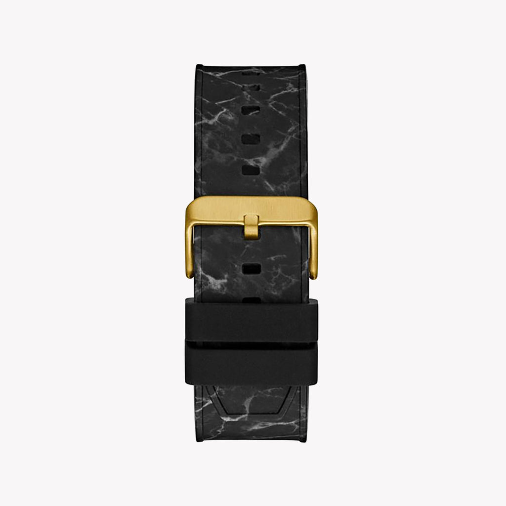 GUESS GW0421G2 BOLD GOLD - MODERN MEN'S TIMEPIECE WITH BLACK DIAL & RUBBER BAND-i-Watch-3