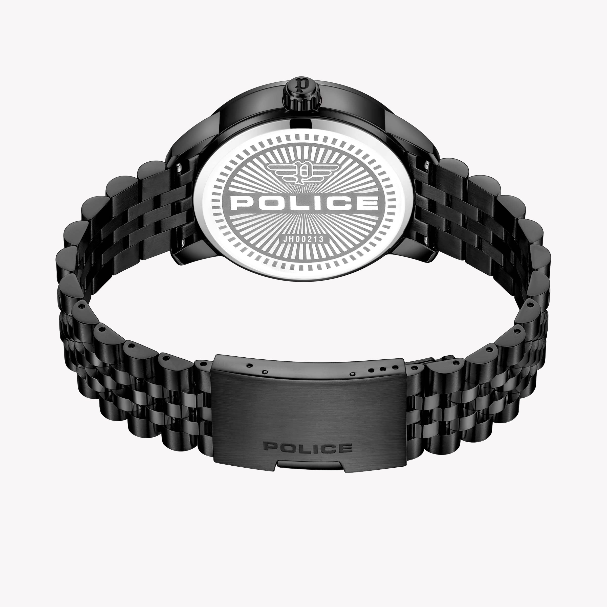 POLICE PEWJH0021304 BOLD ELEGANCE - MEN'S BLACK STAINLESS STEEL TIMEPIECE-i-Watch-4