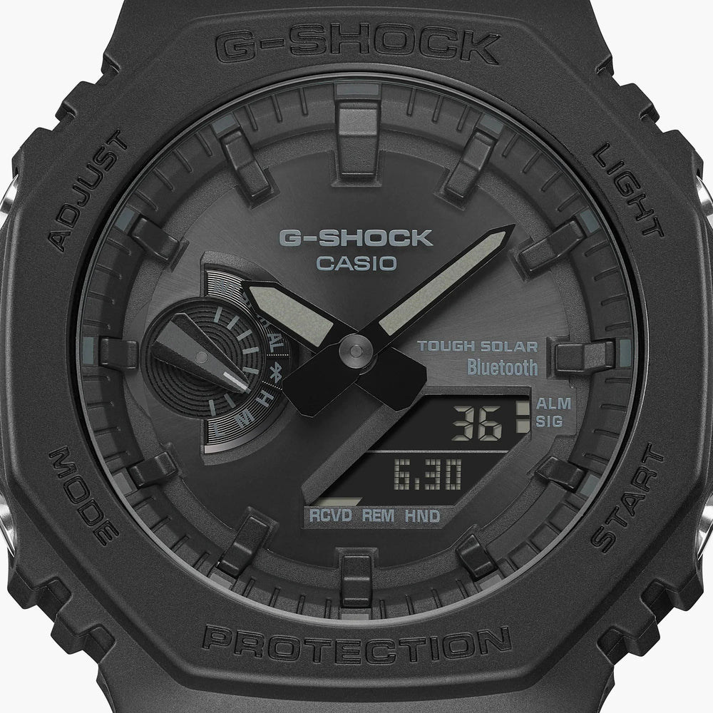 G-Shock Men's Black Resin Watch, Digital Face | Ga-B2100-1a1dr by i-watch