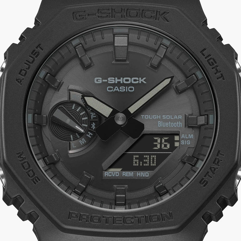 G-Shock Men's Black Resin Watch, Digital Face | Ga-B2100-1a1dr by i-watch