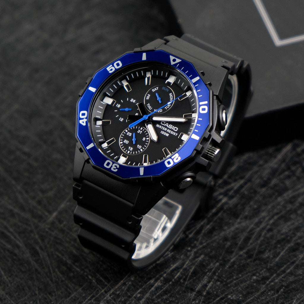 CASIO MRW-400H-2AVDF ADVENTURE READY - SPORTY BLACK UNISEX WATCH WITH 100M WATER RESISTANCE-i-Watch-2