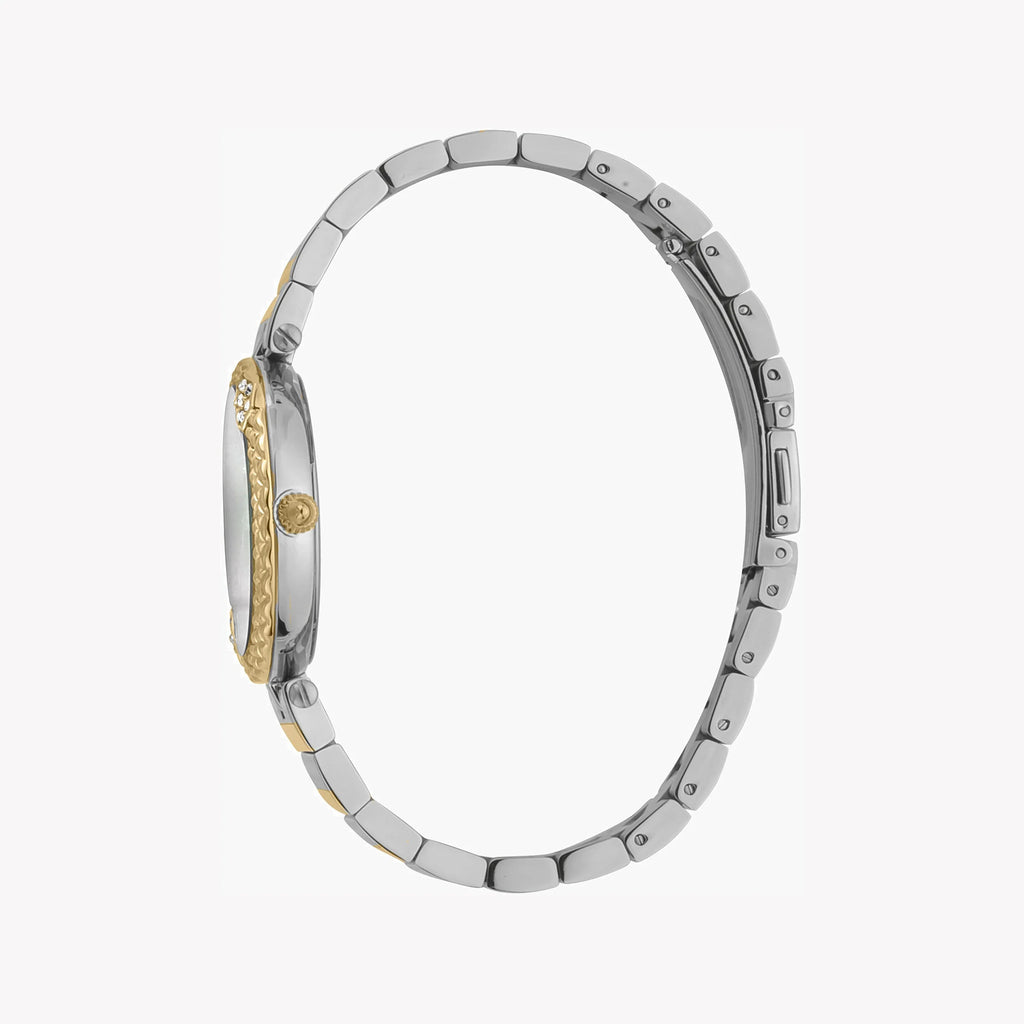 JUST CAVALLI Women's Watch with Gold Stainless Steel Case and Silver & Gold Stainless Steel Band-i-Watch-3