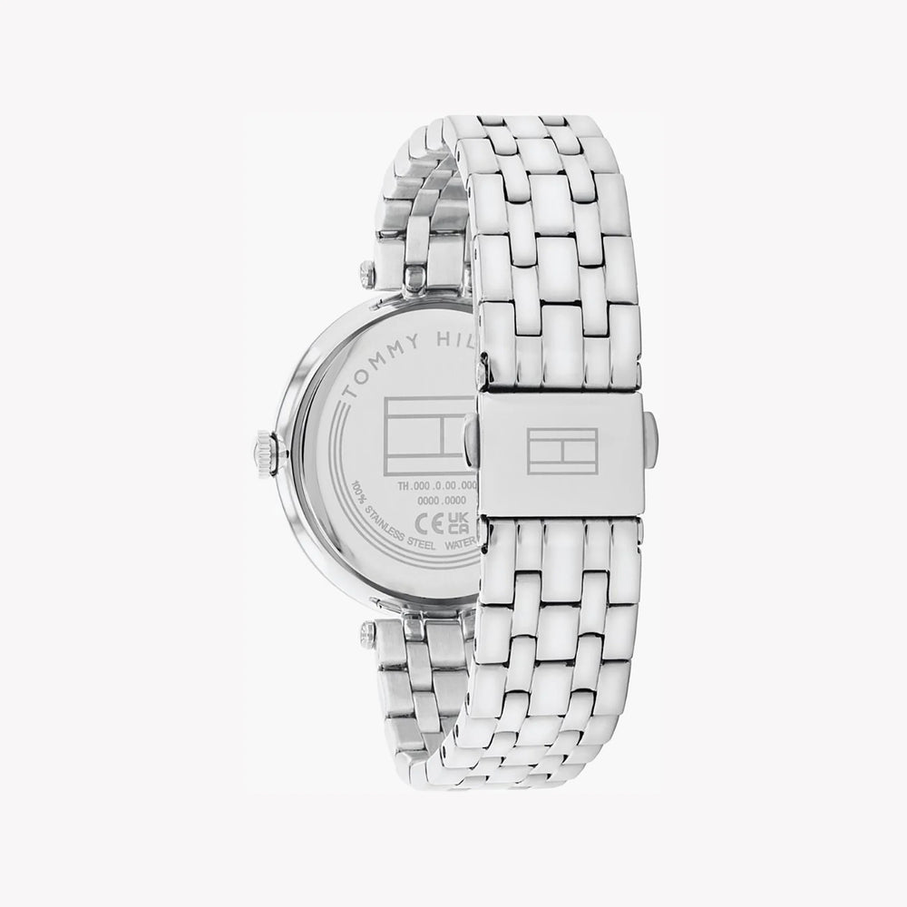 Tommy Hilfiger Women's Silver Stainless Steel Watch, Silver Dial | 1782719 by i-watch