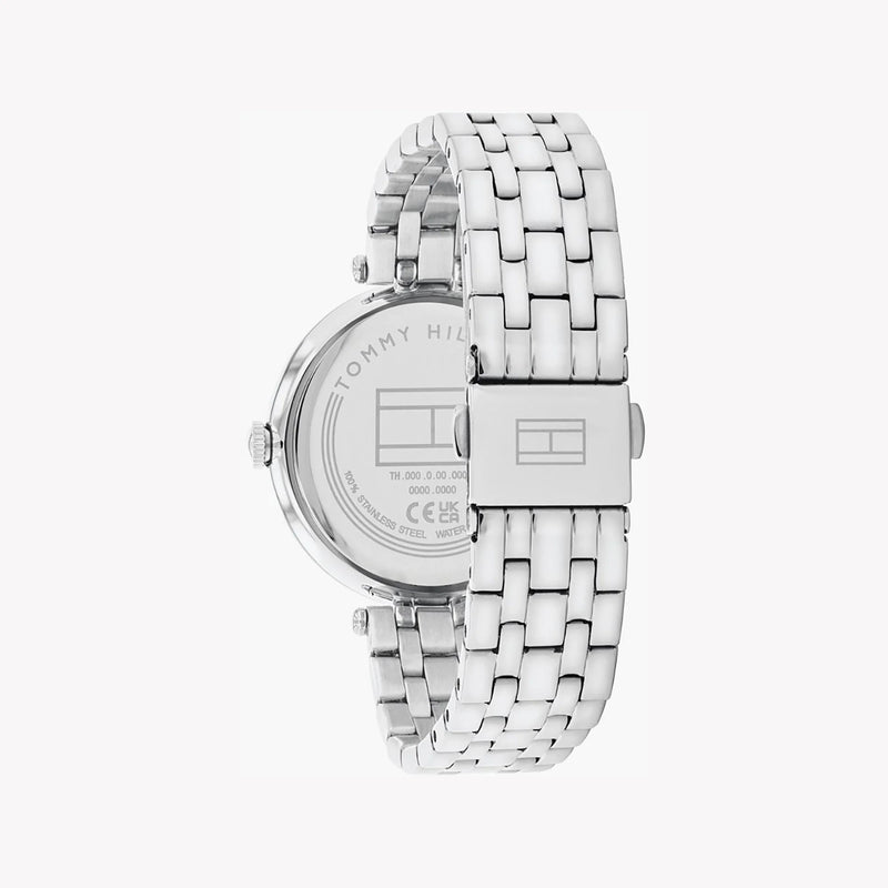Tommy Hilfiger Women's Silver Stainless Steel Watch, Silver Dial | 1782719 by i-watch