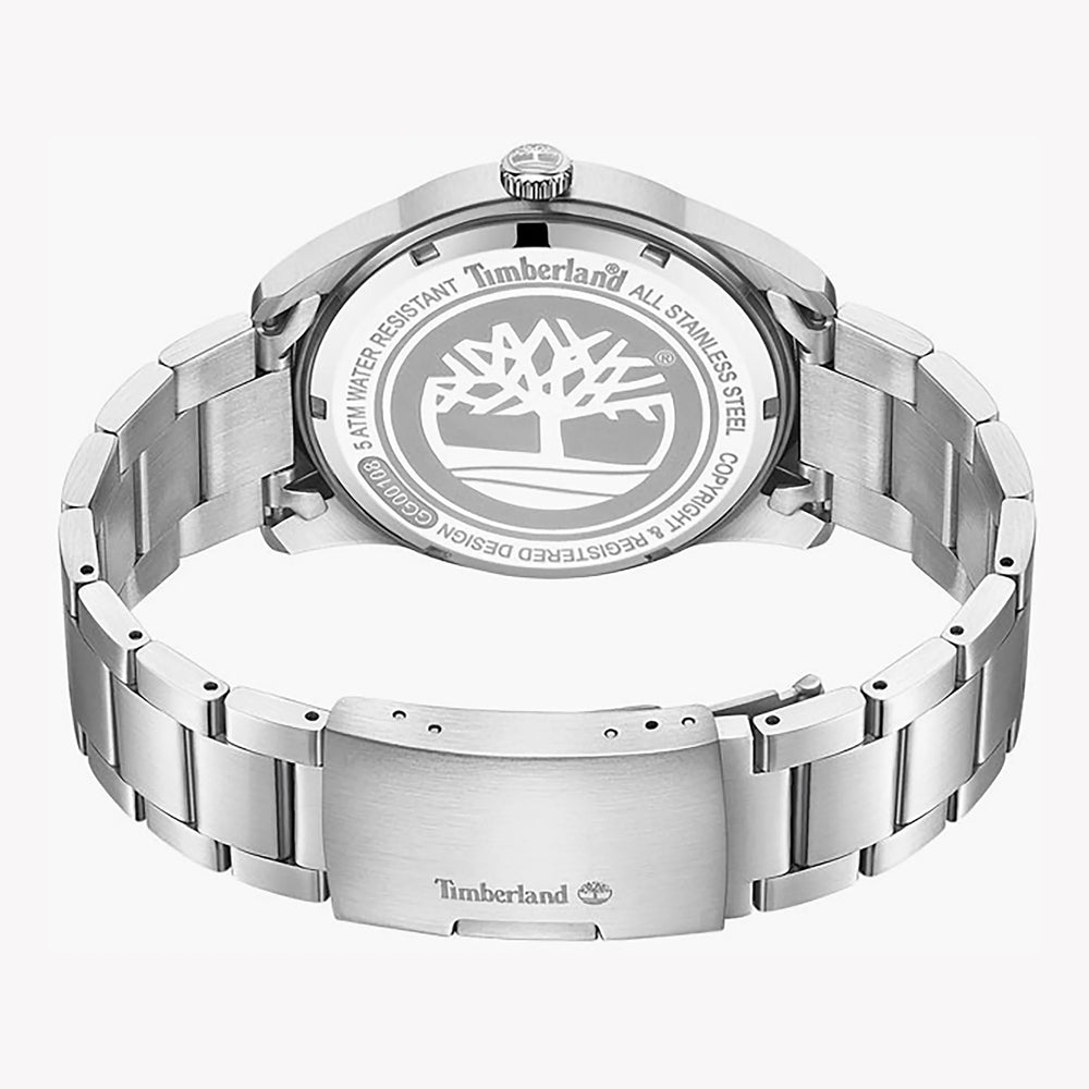 Timberland Men's Silver Stainless Steel, Blue Dial | Tdwgg2132301 by i-watch