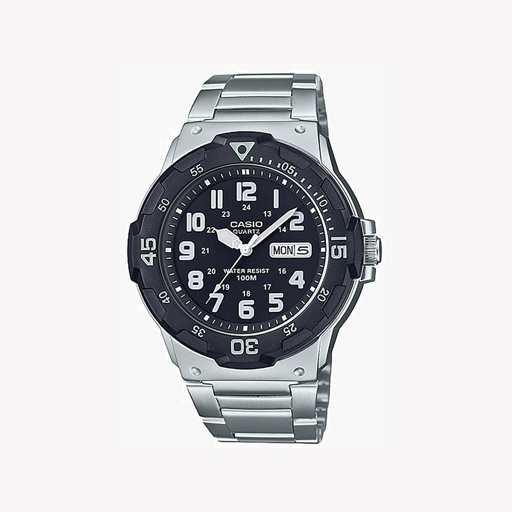 CASIO MRW-200HD-1BVDF - TIMELESS ELEGANCE MEN'S WATCH WITH STAINLESS STEEL BRACELET-i-Watch-3
