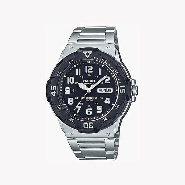 Casio Men's Stainless Steel Watch, Silver | Mrw-200hd-1bvdf by i-watch