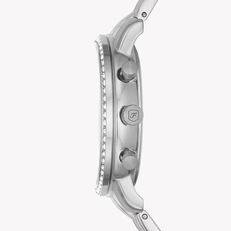 Fossil Women's Silver Stainless Steel Watch, White Dial | Es5217 by i-watch