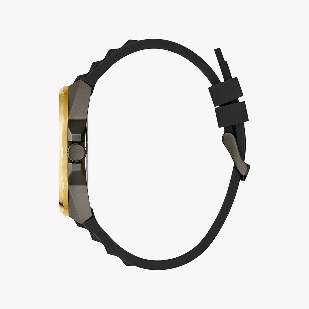 Guess Men's Multicolor Steel & Black Silicone Watch | Gw0799g1 by i-watch