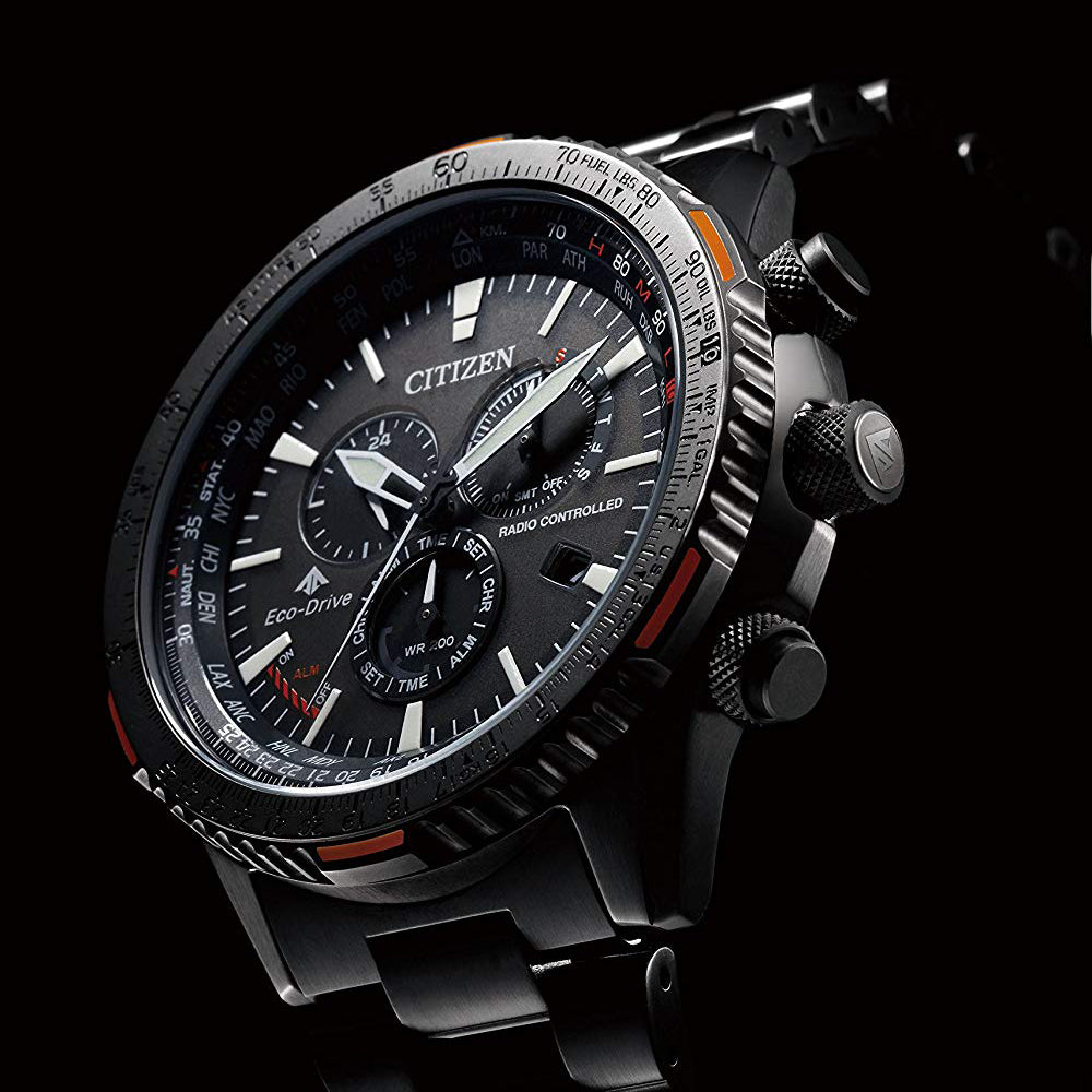 CITIZEN CB5007-51H ECO-DRIVE MEN’S TIMEPIECE - BOLD BLACK DESIGN & UNMATCHED PRECISION-i-Watch-5