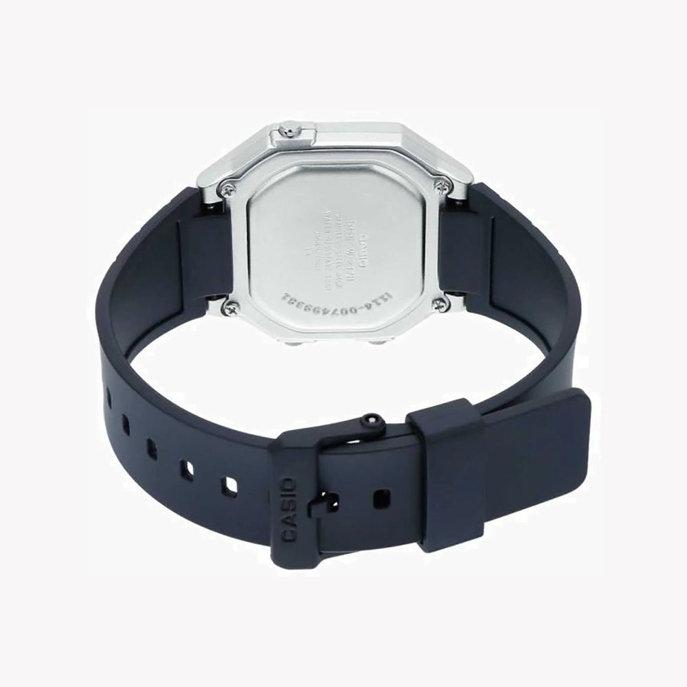 CASIO W-217HM-7BV BOLD DYNAMIC - SPORTY FUNCTIONALITY MEN'S WATCH WITH SILVER CASE AND BLACK BAND-i-Watch-6