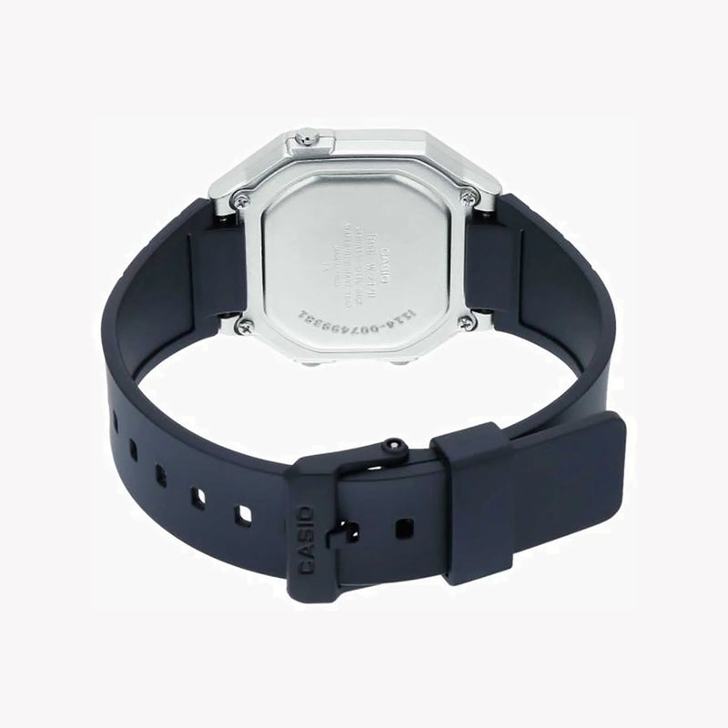 CASIO W-217HM-7BV BOLD DYNAMIC - SPORTY FUNCTIONALITY MEN'S WATCH WITH SILVER CASE AND BLACK BAND-i-Watch-6