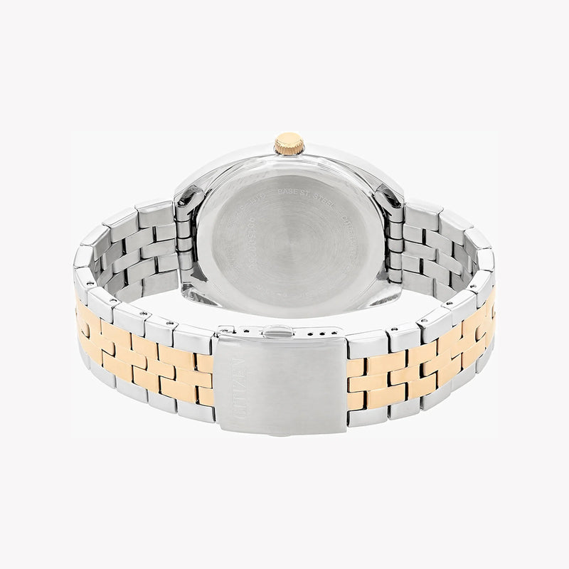 Bold Performance Men's Silver & Rose Gold Watch, Blue Dial | Bi5096-53l by i-watch