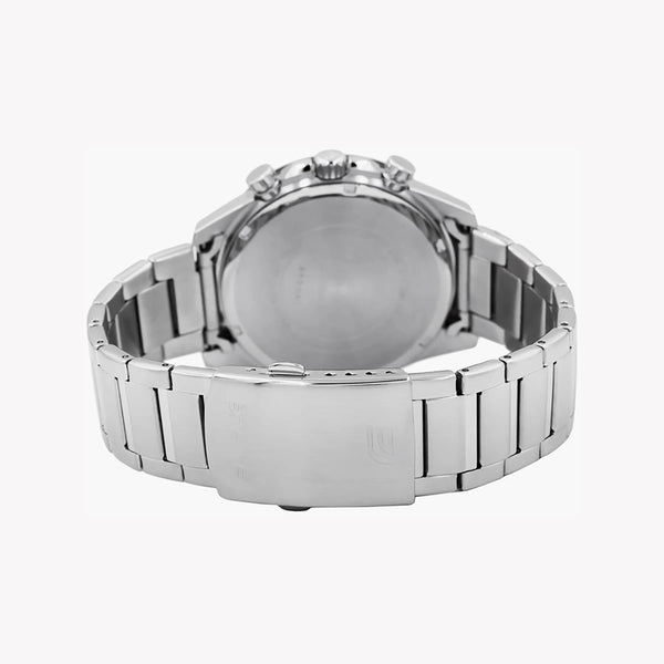 Edifice Men's Silver Watch, Black Dial | Efr-571db-1a1vuef by i-watch