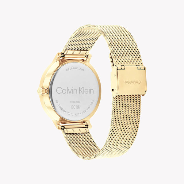 Ck Calvin Klein Women's Gold Watch, Gold Dial | 25200403 by i-watch