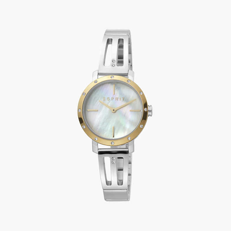 Esprit Women's Stainless Steel Watch, White Mother Of Pearls | Es1l123m0078 by i-watch