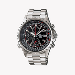 CASIO EDIFICE EF-527D-1AVEF - STYLISH PERFORMANCE MEN'S WATCH WITH BLACK DIAL & STAINLESS STEEL BRACELET