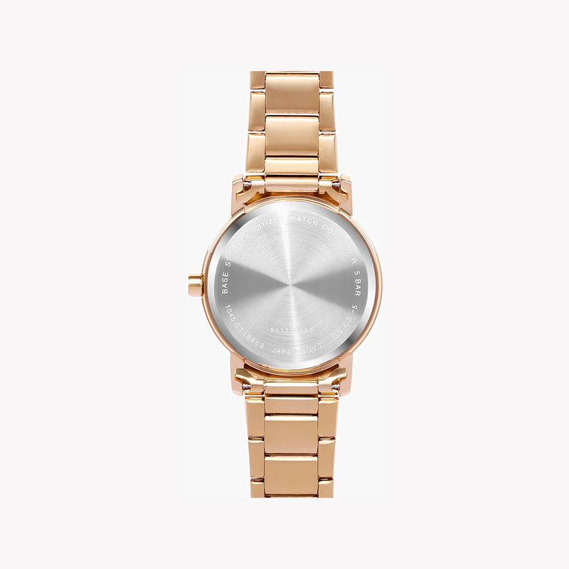 Citizen Eq9063-55a Radiant Elegance - Stunning Gold Timepiece For The Modern Woman by i-watch