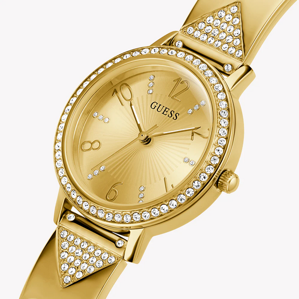 Guess Women's Gold Stainless Steel, Champagne Dial | Gw0474l2 by i-watch