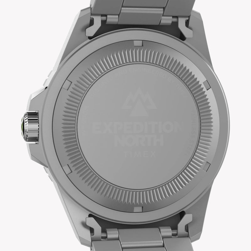 Timex Men's Stainless Steel Black Dial Watch, Silver | Tw2w41900 by i-watch