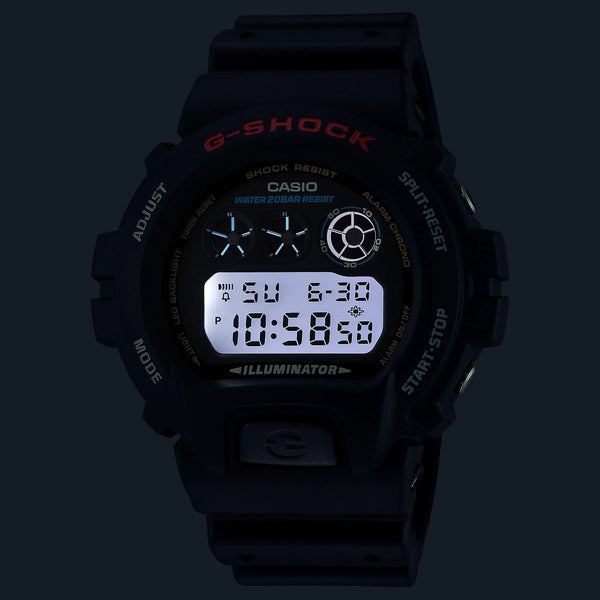 G-Shock Men's Black Resin Watch, Digital Display | Dw-6900u-1er
