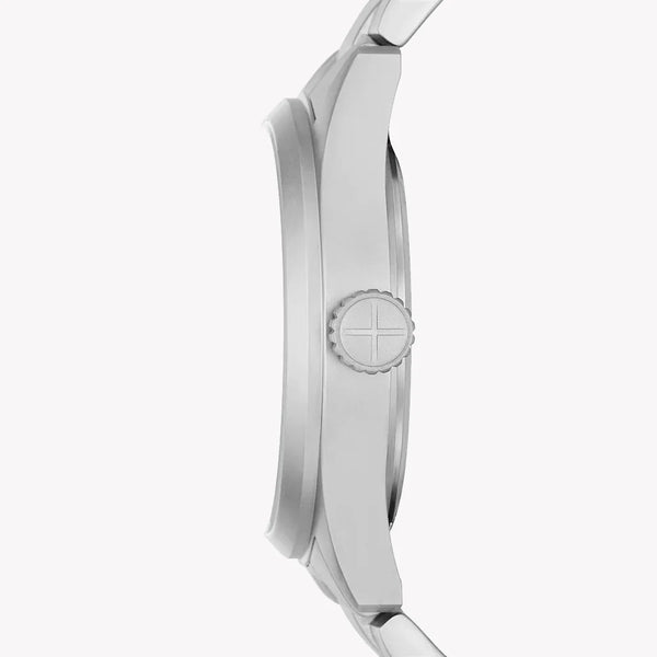 Fossil Men's Silver Watch, Black Dial | Fs5973 by i-watch