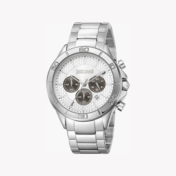 Just Cavalli Men's Alloy Steel Watch, Silver Dial | Jc1g261m0045 by i-watch