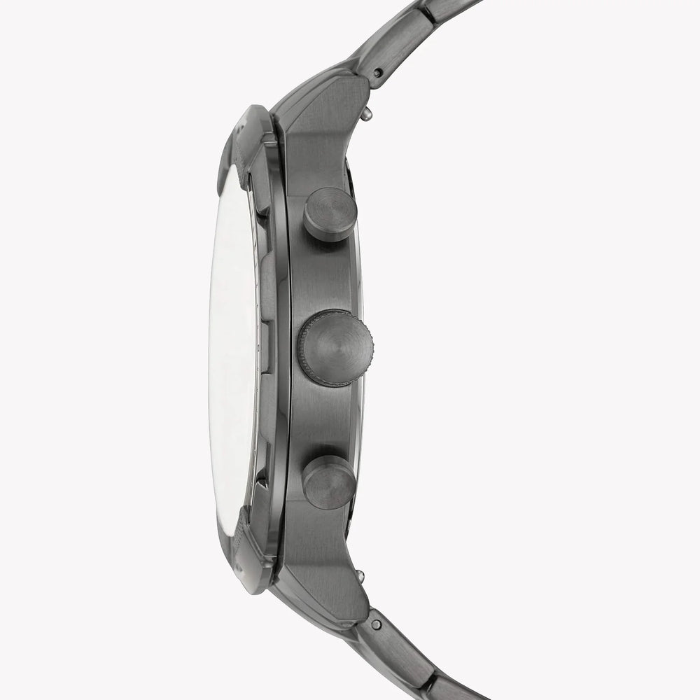 Fossil Men's Gray Stainless Steel Watch, Blue Dial | Fs5711 by i-watch
