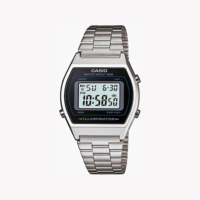 Casio Unisex Metal Watch, Silver | B-640wd-1avef by i-watch