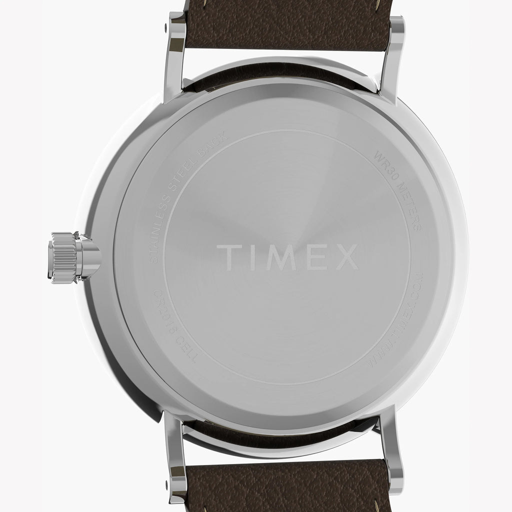 TIMEX SOUTHVIEW - ELEGANT ADVENTURER MEN'S WATCH WITH VEGAN LEATHER BAND & POLISHED CASE-i-Watch-4