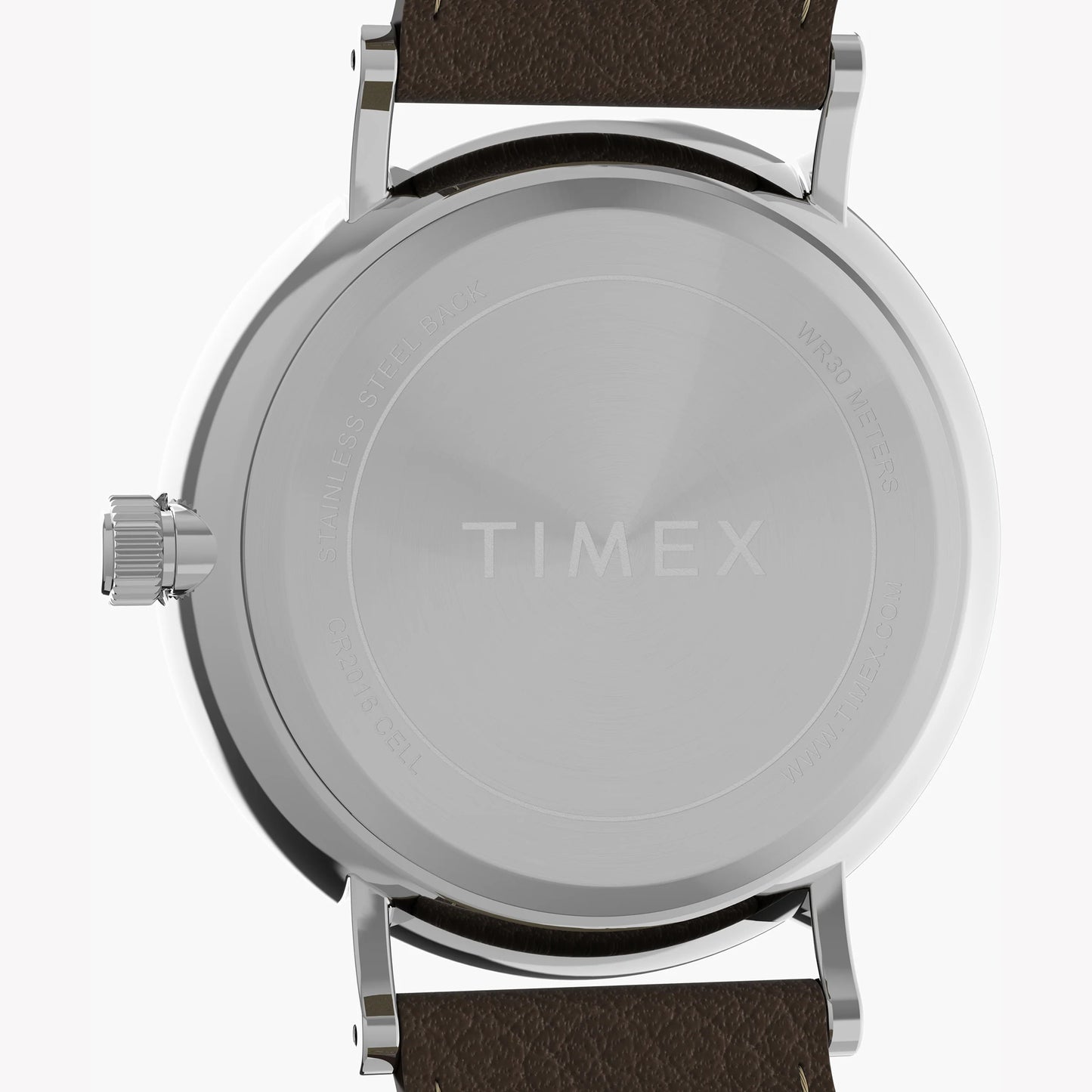 Timex Mens Southview with Silver-tone Case and Brown Leather Strap TW2V91500 Men's Watch