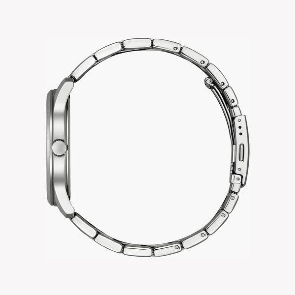 Citizen Bh5001-56h Urban Elegance - Men's Stainless Steel Quartz Watch With Black Dial by i-watch