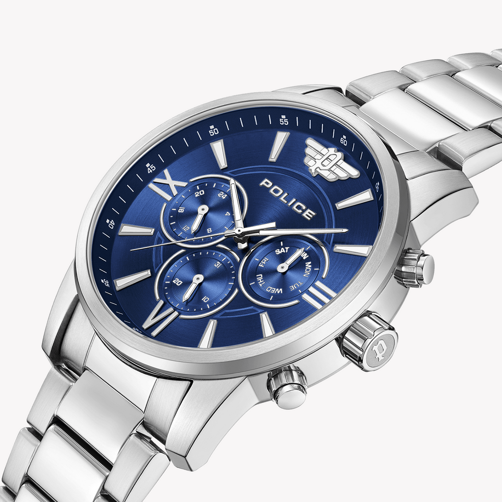 POLICE PEWJK0004404 - ELEGANT BLUE DIAL STAINLESS STEEL MEN'S WATCH-i-Watch-2