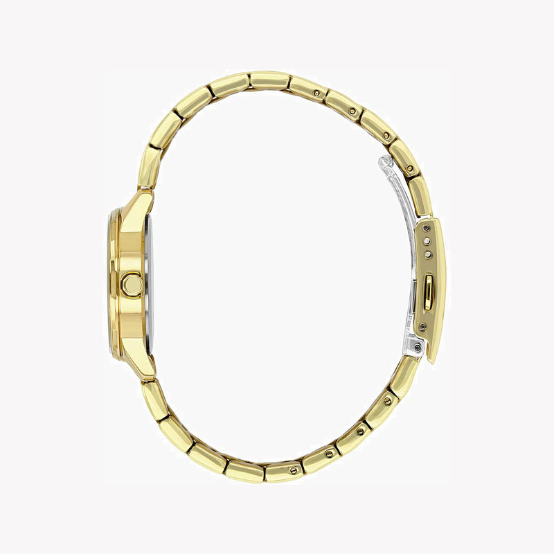 Citizen Eu6072-56d Radiant Elegance - Gold Stainless Steel Women's Watch With White Dial by i-watch