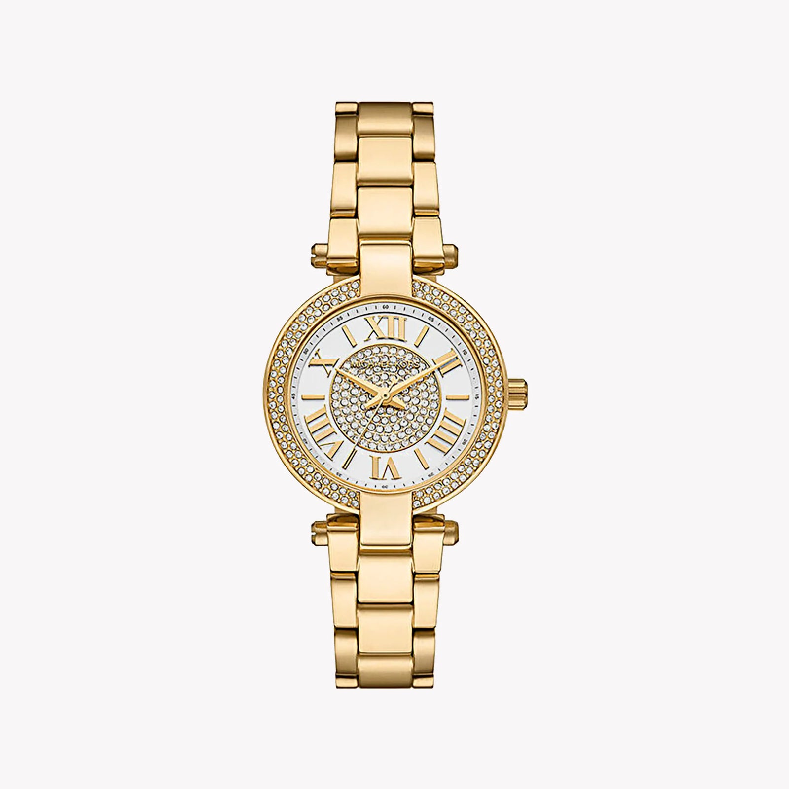 Michael Kors Women's Gold Watch, White Dial | Mk4704 by i-watch