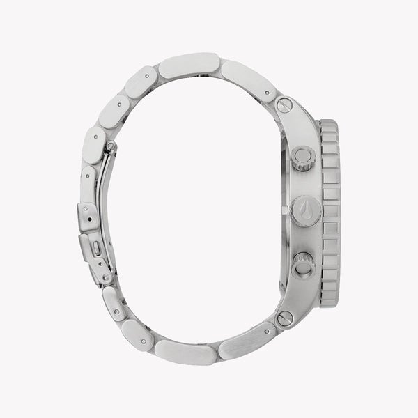 Nixon Men's Silver Watch, Black Dial | A083-000 by i-watch
