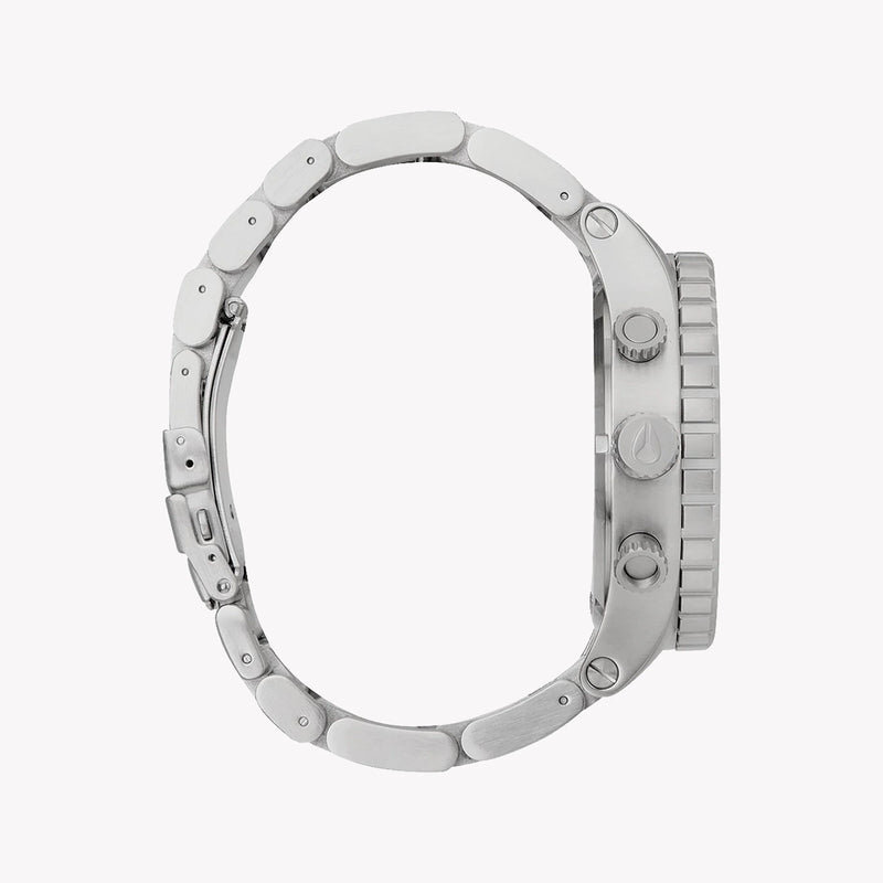 Nixon Men's Silver Watch, Black Dial | A083-000 by i-watch