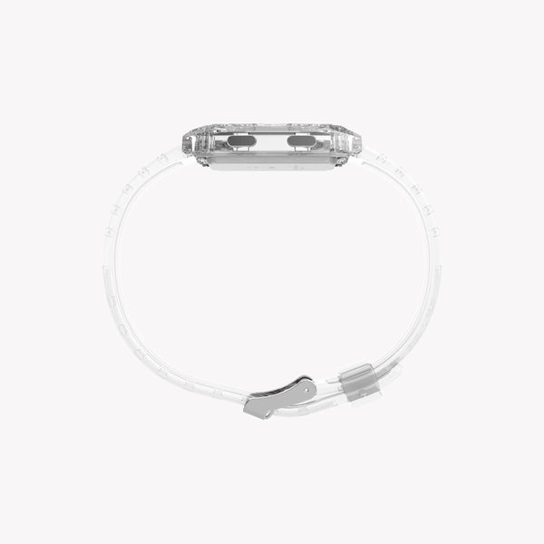 TIMEX Q LCA TRANSPARENT CRYSTAL - RETRO DIGITAL TIMEPIECE FOR NOSTALGIC STYLES-i-Watch-5