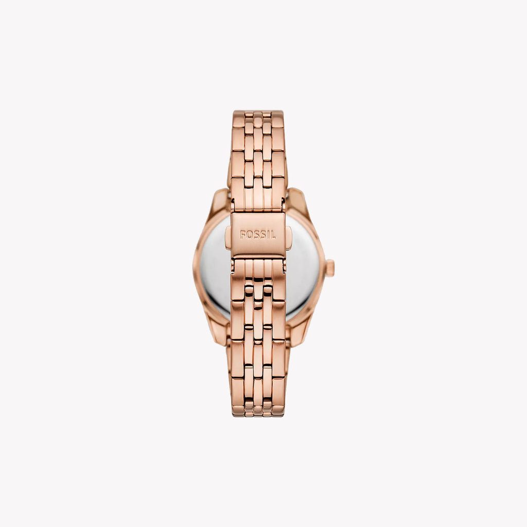 FOSSIL ES5324 ELEGANT TIMEPIECE - ROSE GOLD STAINLESS STEEL WITH BROWN DIAL-i-Watch-3