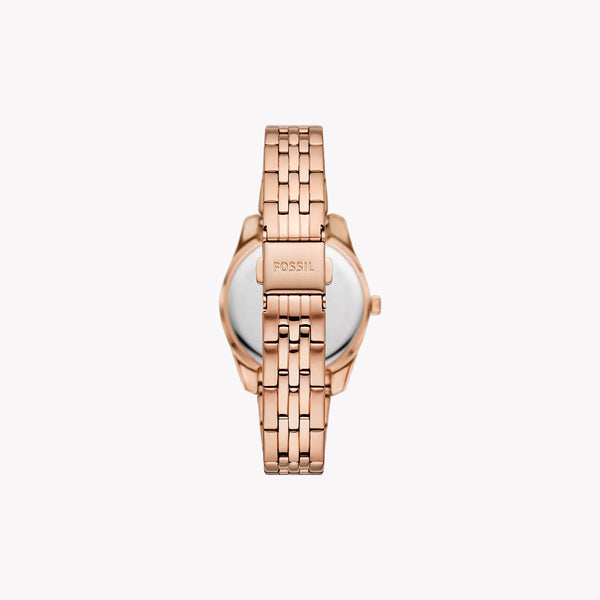 Fossil Women's Rose Gold Watch, Brown Dial | Es5324 by i-watch