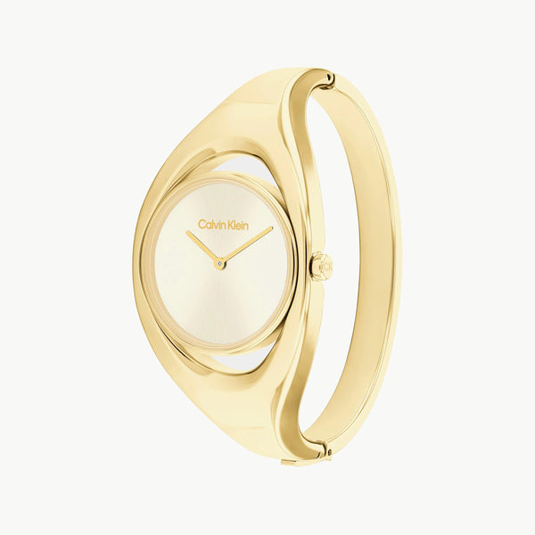 Ck Calvin Klein Women's Gold Watch, Gold Dial | 25200391 by i-watch