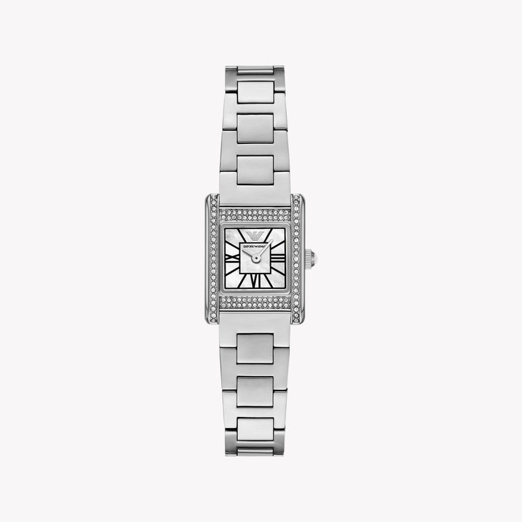 Montre chic pour femme Emporio Armani AR11662 en argent i Watch