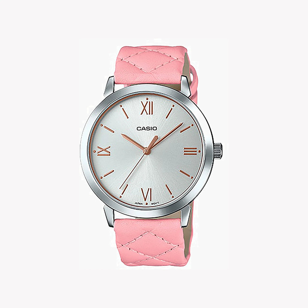 Casio Ltp-E153l-4adf - Adventure Ready - Stylish Pink Band Women's Watch by i-watch