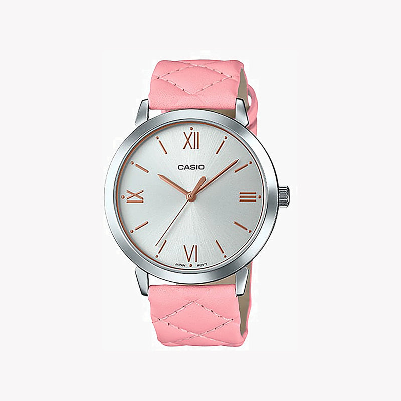 Casio Ltp-E153l-4adf - Adventure Ready - Stylish Pink Band Women's Watch by i-watch